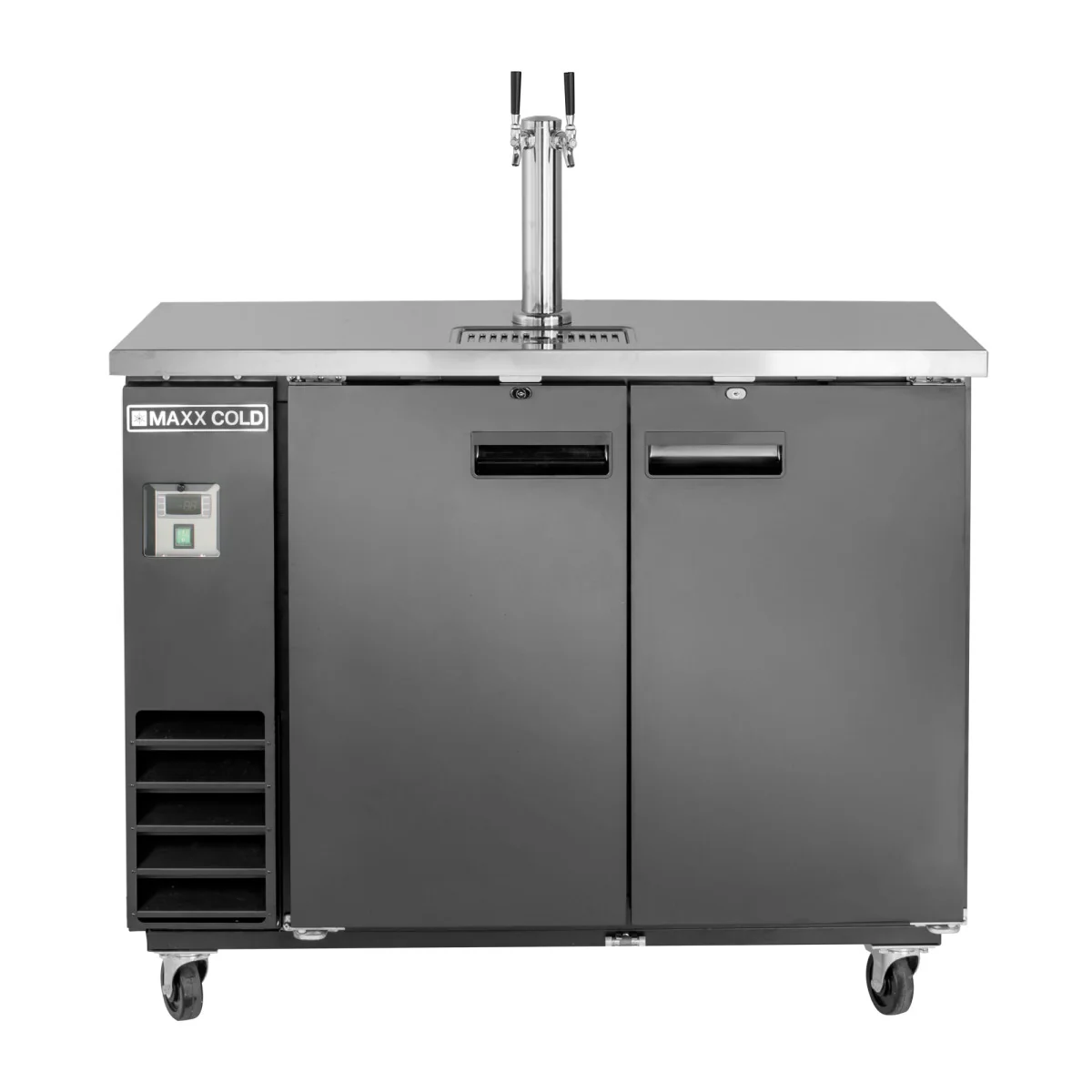 Maxx Cold X-Series Single Tower, 2 Tap Beer Dispenser