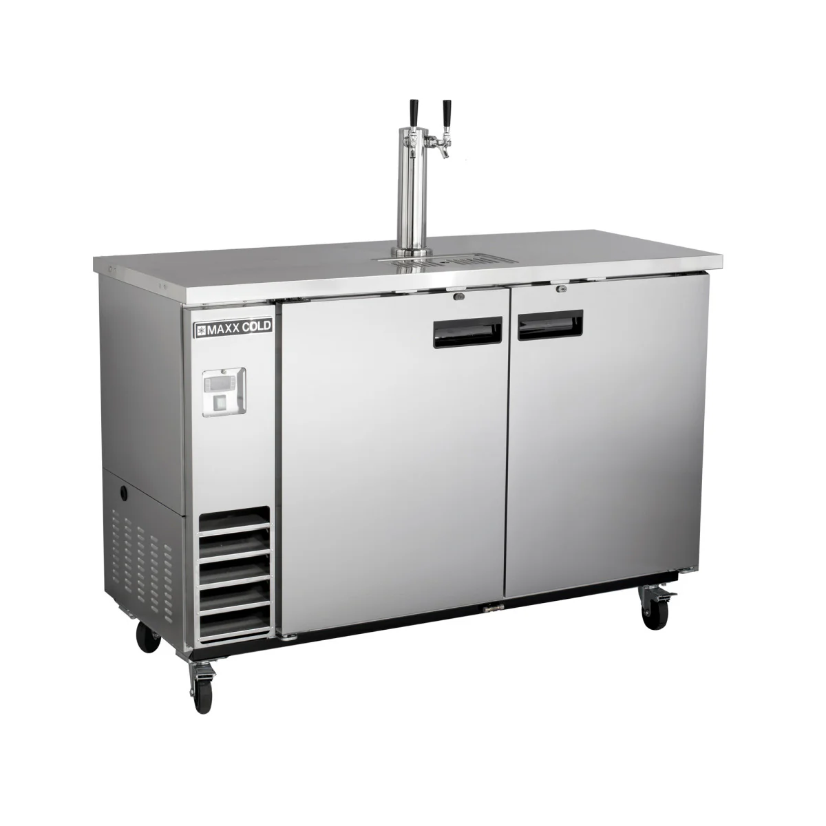 Maxx Cold X-Series Single Tower, 2 Tap Beer Dispenser