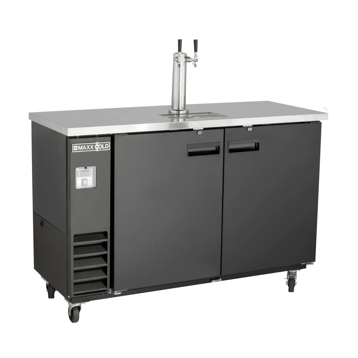 Maxx Cold X-Series Single Tower, 2 Tap Beer Dispenser