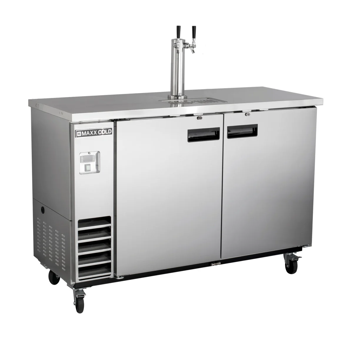 Maxx Cold X-Series Single Tower, 2 Tap Beer Dispenser