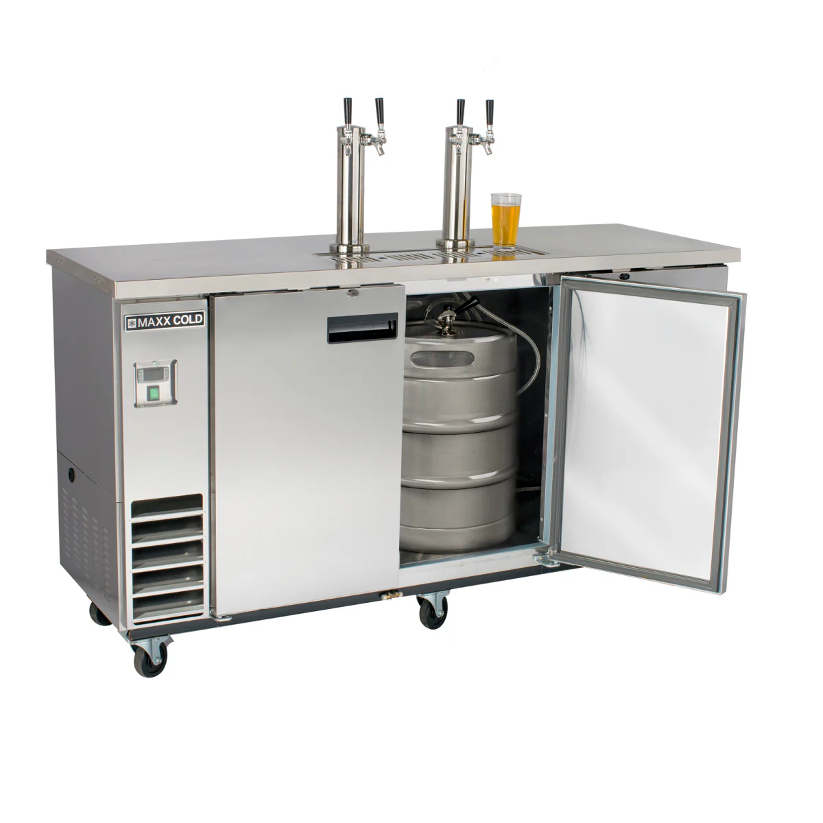 Maxx Cold X-Series Dual Tower, 2 Tap Beer Dispenser - Image 3