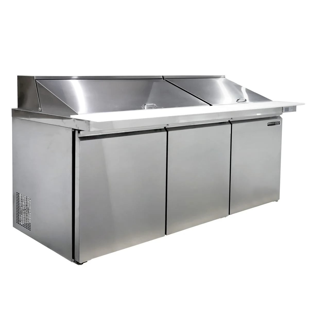 Maxx Cold V-Series 3 Door Refrigerated Mega Top Prep Table