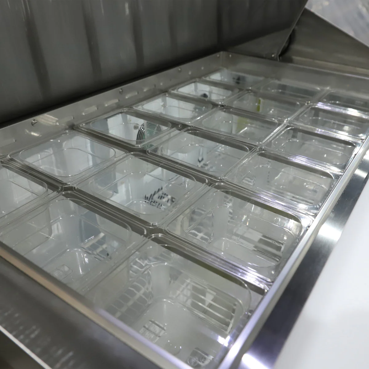 Maxx Cold V-Series 3 Door Refrigerated Mega Top Prep Table - Image 3
