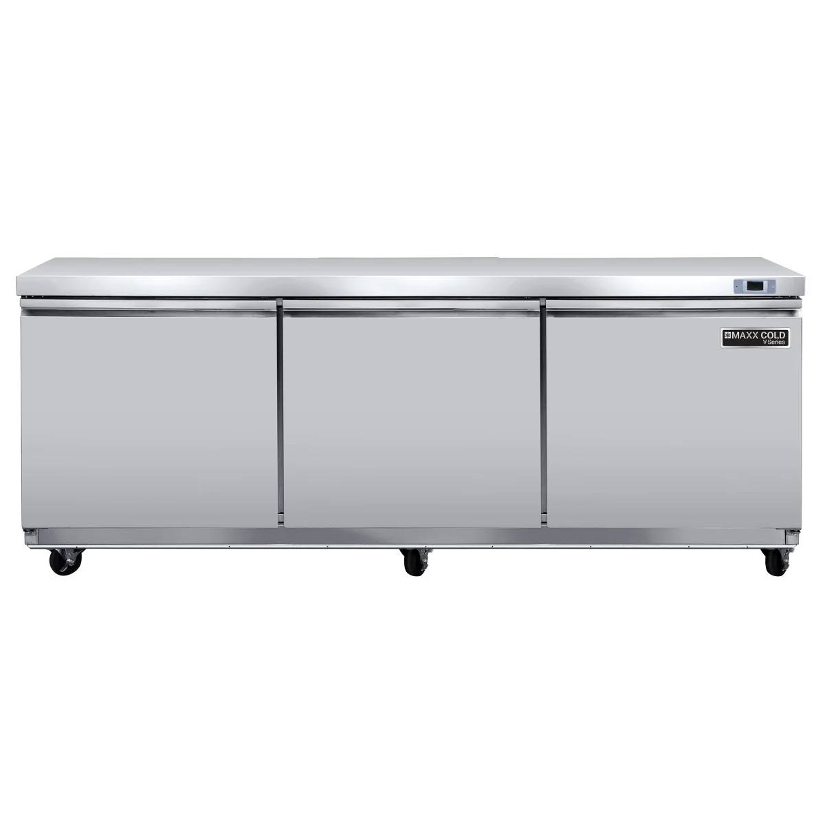 Maxx Cold V-Series 3 Door Undercounter Refrigerator