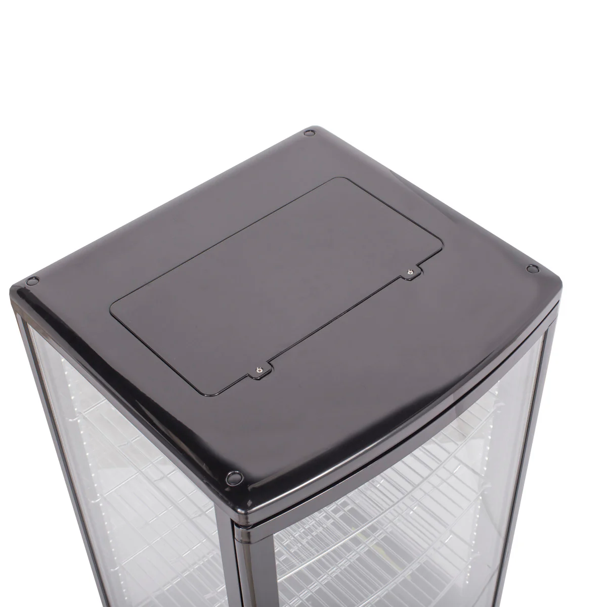 Maxx Cold X-Series 4-Sided Glass One-Door Merchandiser Refrigerator - Image 5
