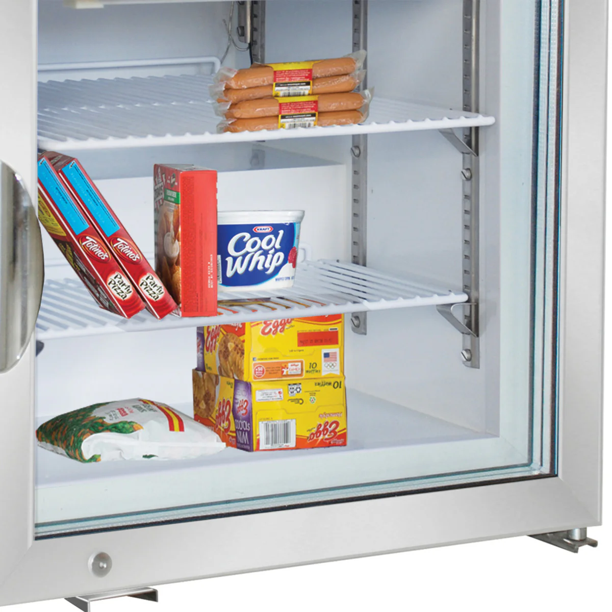 Maxx Cold X-Series Glass Door Countertop Merchandiser Freezer - Image 2