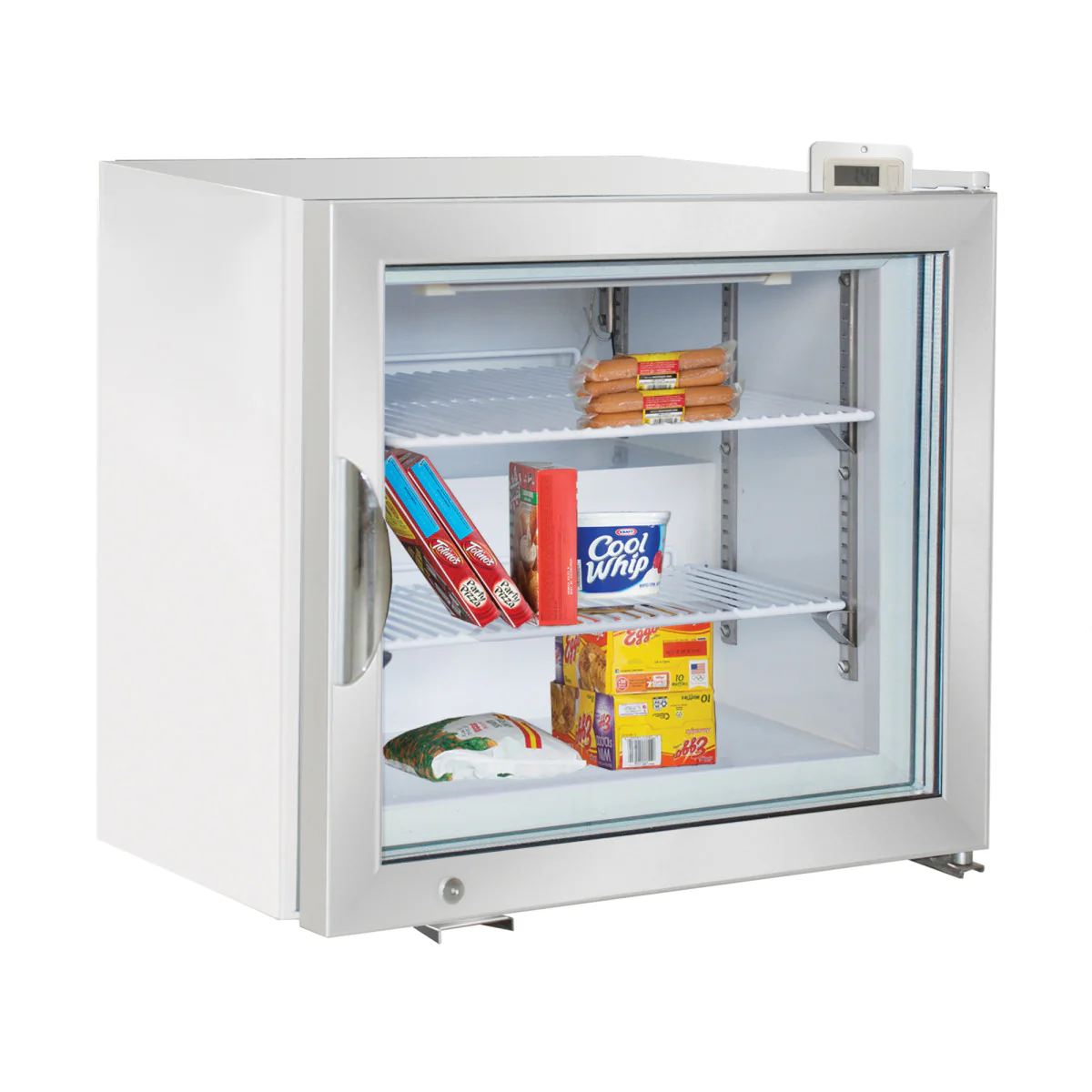 Maxx Cold X-Series Glass Door Countertop Merchandiser Freezer - Image 4