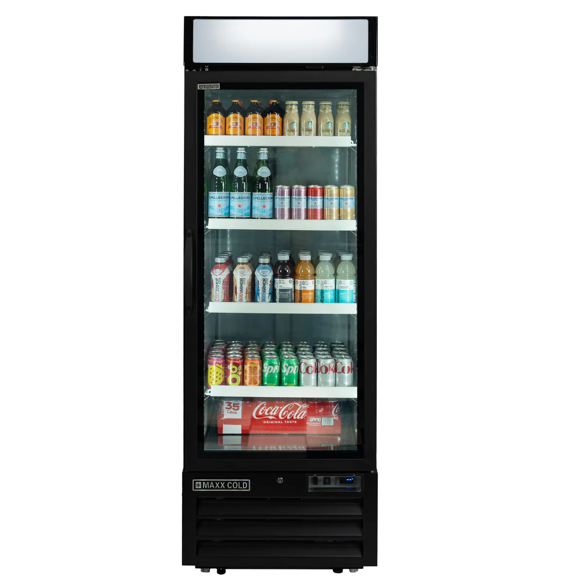 Maxx Cold 27" Merchandiser Refrigerator, Free Standing, 23 Cu. Ft - Image 4