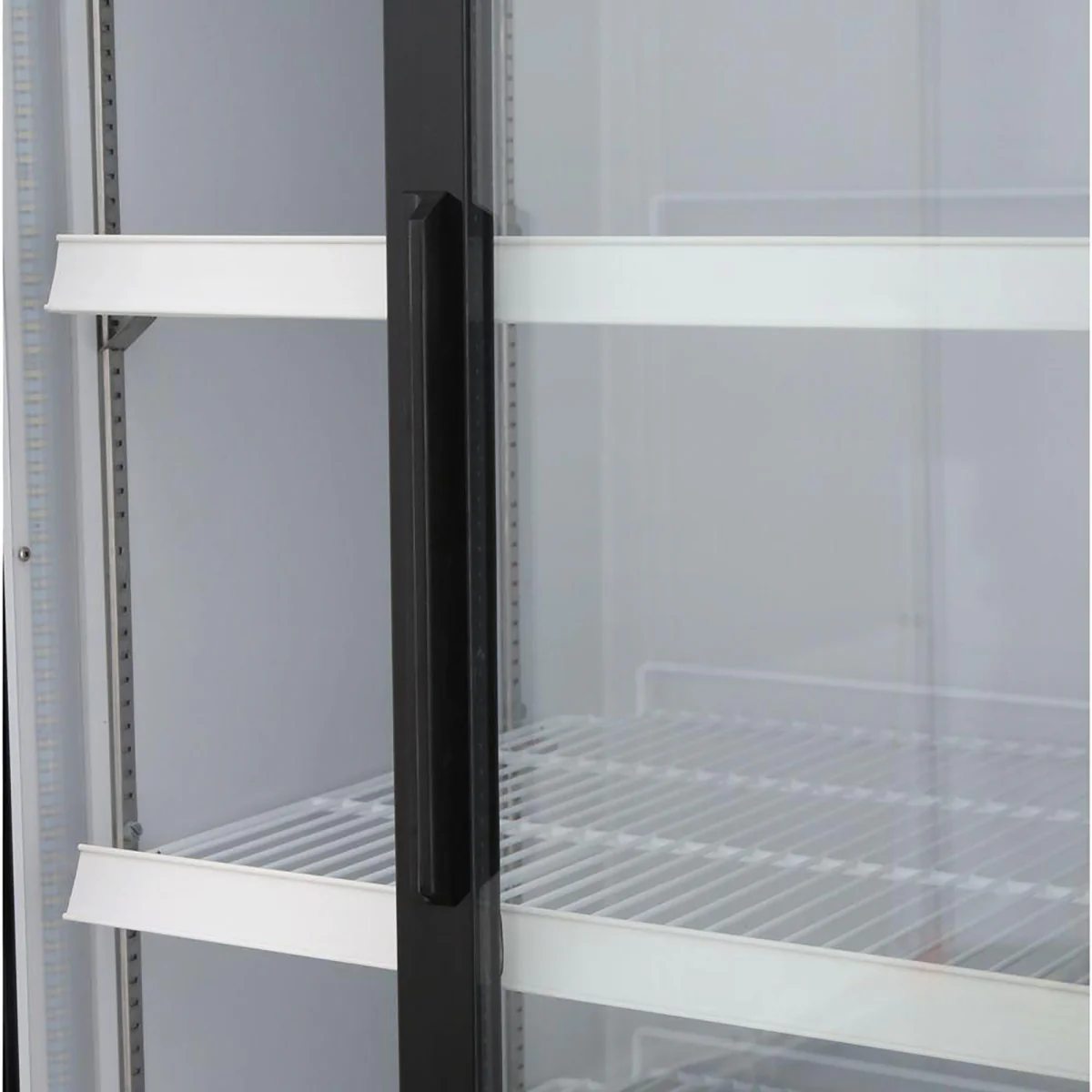 Maxx Cold Double Sliding Glass Door Merchandiser Cooler Refrigerator - Image 5