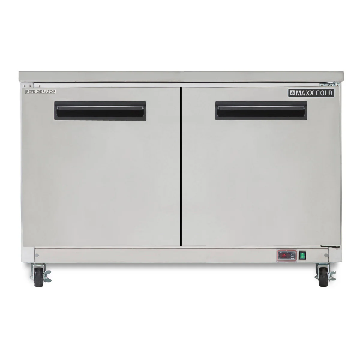 Maxx Cold Double Door Undercounter Refrigerator