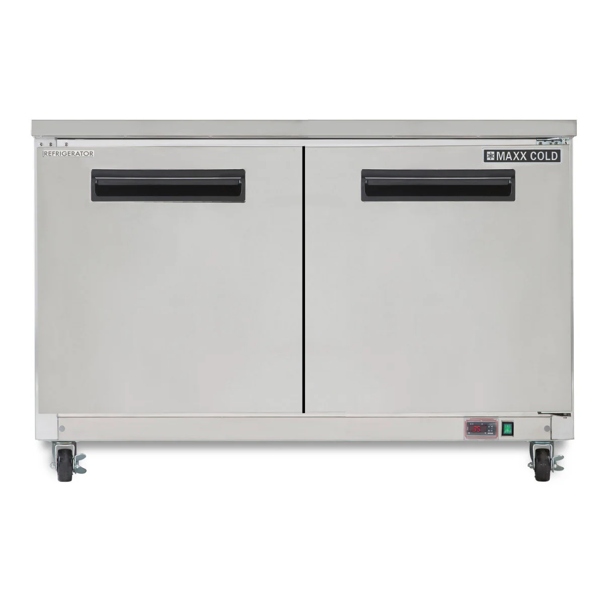 Maxx Cold X-Series Double Door Undercounter Refrigerator