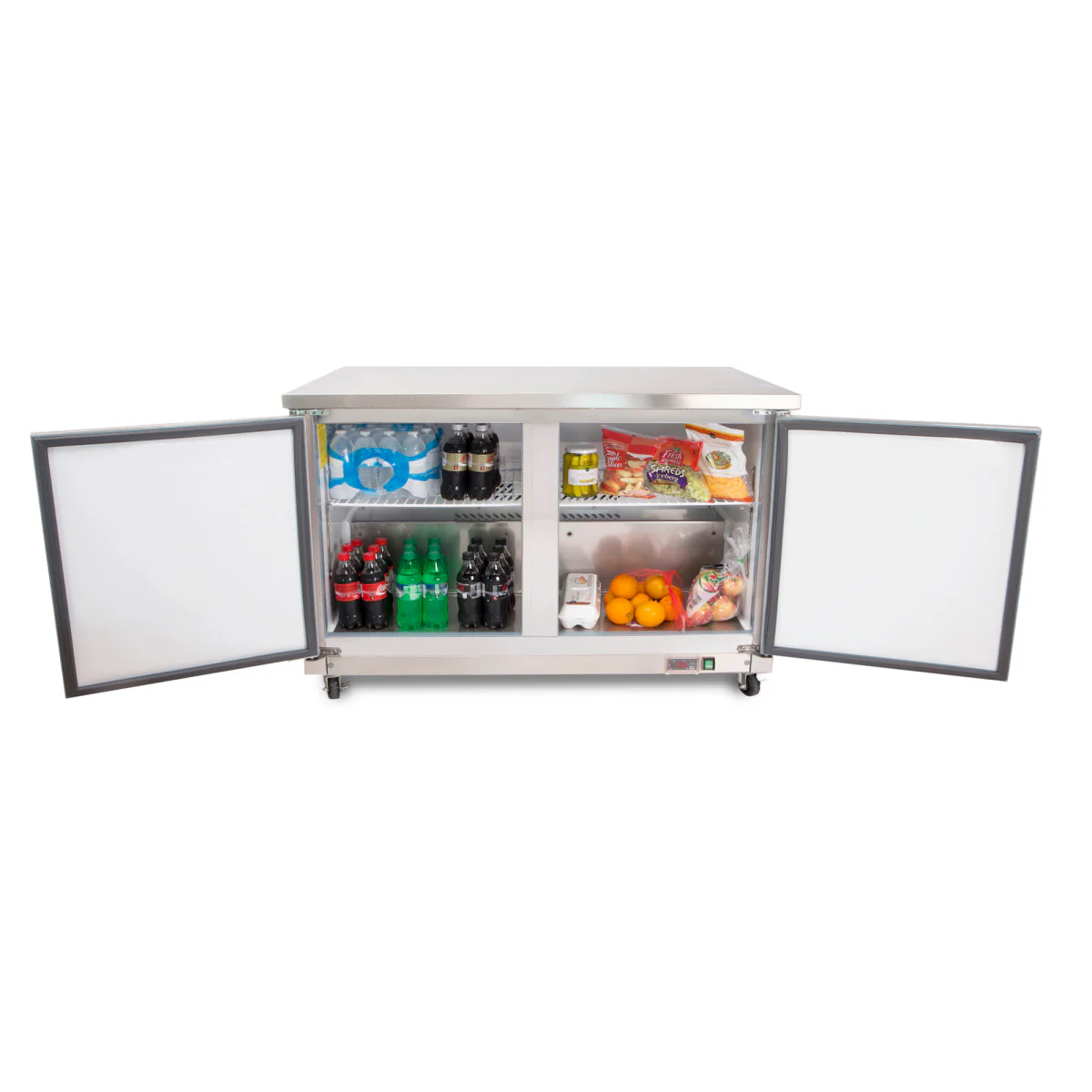 Maxx Cold X-Series Double Door Undercounter Refrigerator - Image 3
