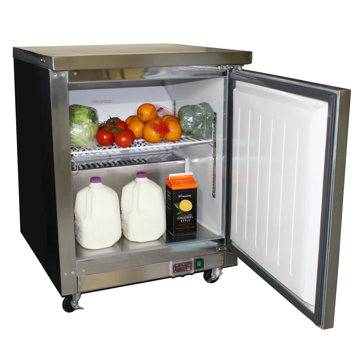 Maxx Cold Single Door Undercounter Refrigerator - Image 2