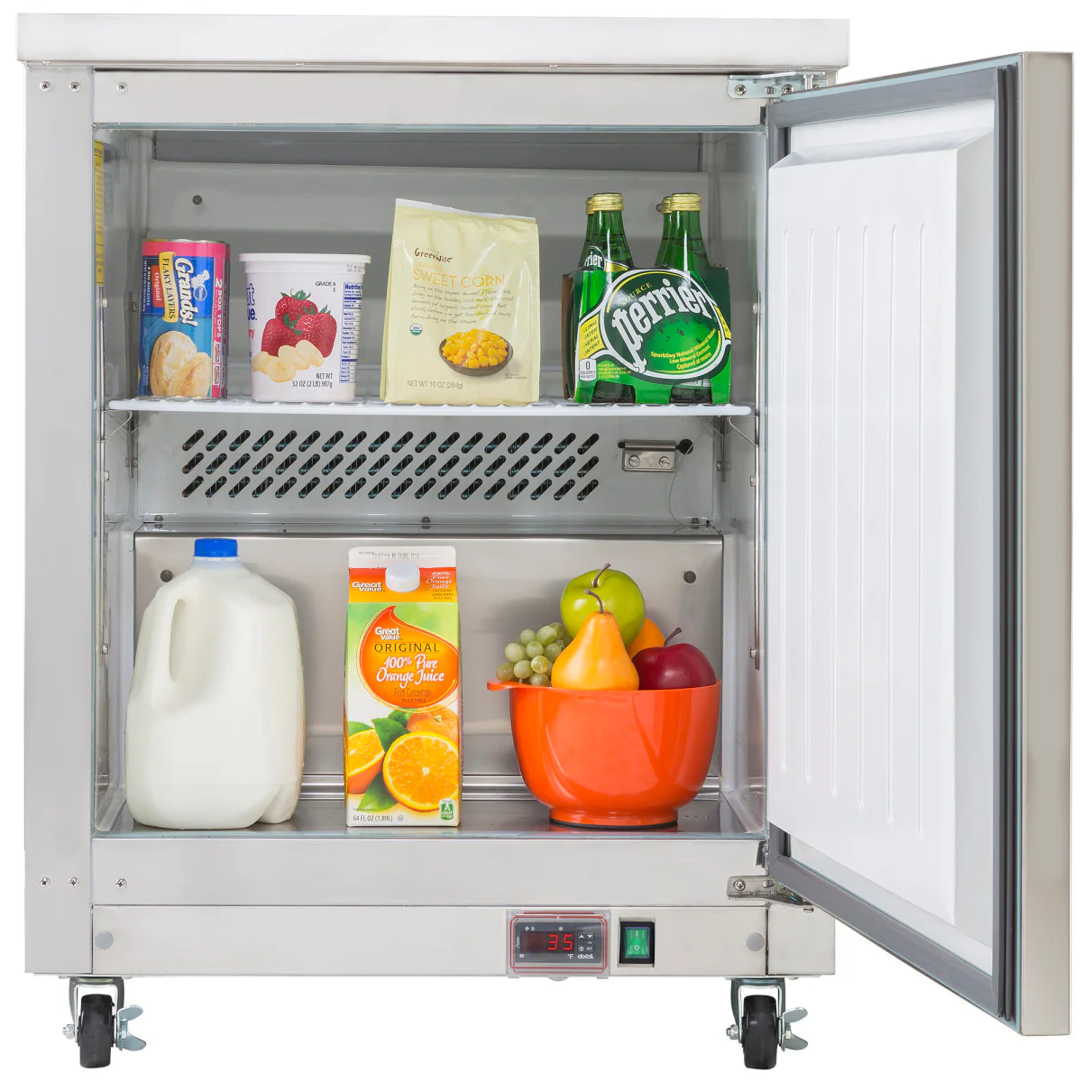 Maxx Cold Single Door Undercounter Refrigerator - Image 4