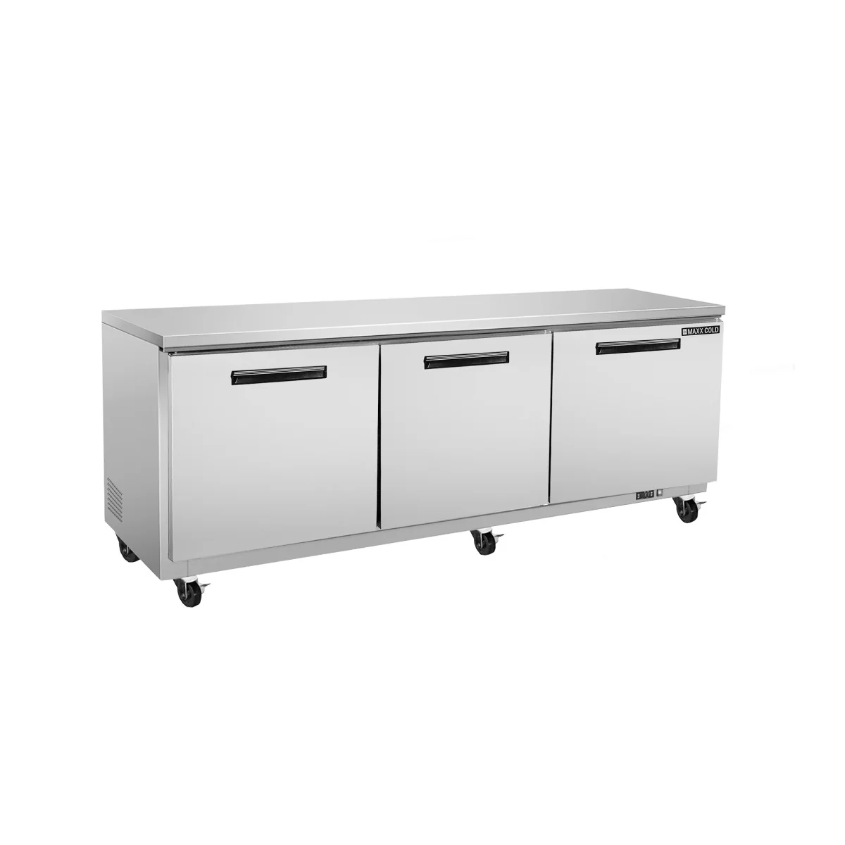 Maxx Cold X-Series Triple Door Undercounter Refrigerator